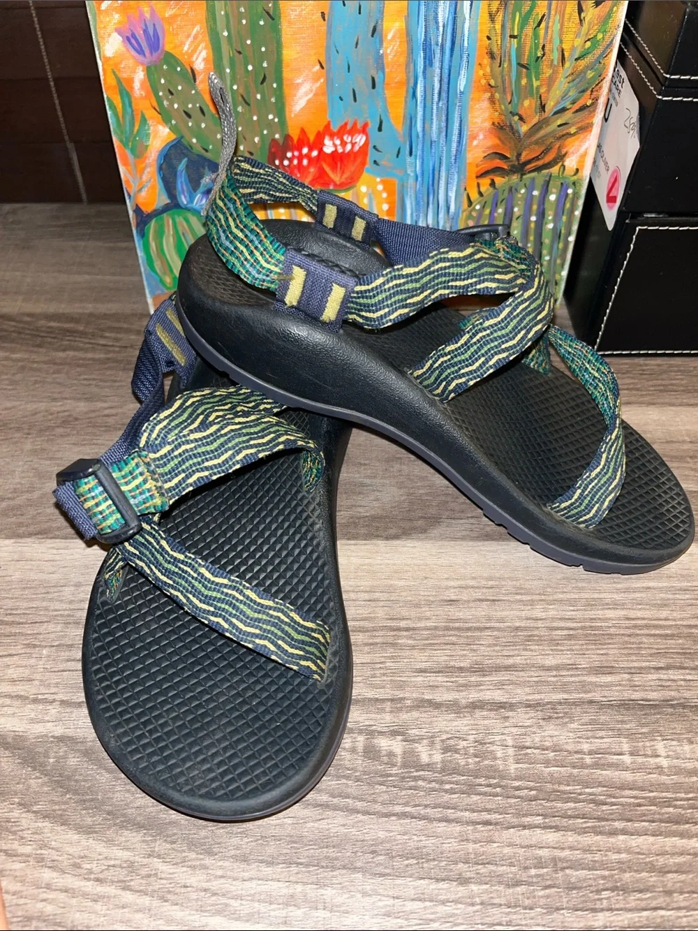 Chaco Kids' Z/1 EcoTread Sandals in a US Youth Size 3